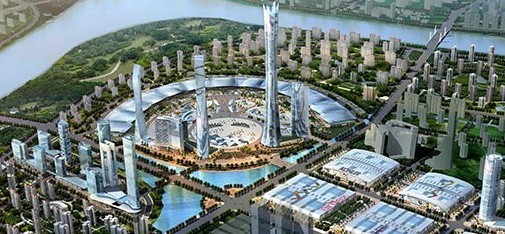 中国-东盟博览中心效果图