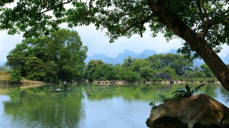 广西美景——大新黑水河犹如仙境