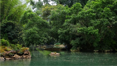 广西美景——大新黑水河犹如仙境