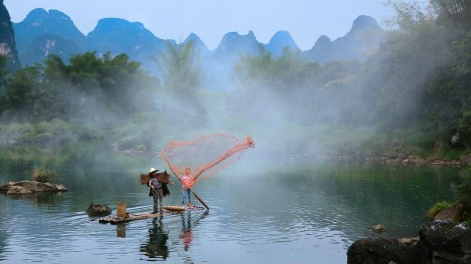 广西美景——大新黑水河犹如仙境
